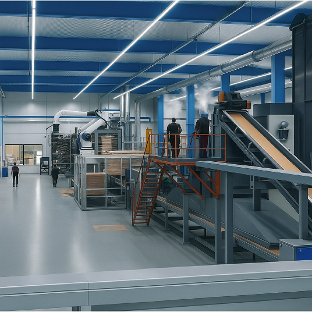 Организация производства ламинированной ДСП