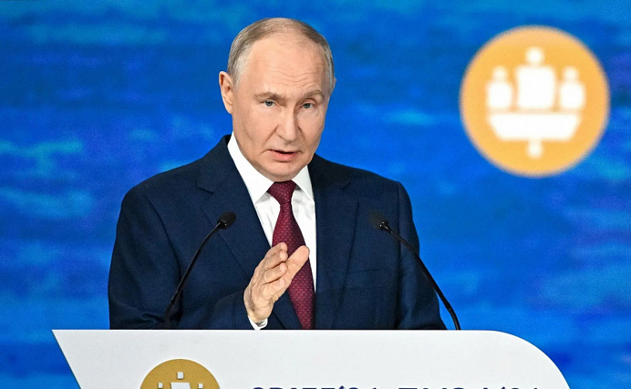 Глава Хакасии принял участие в пленарном заседании – ключевом событии XXIX Петербургского международного экономического форума, который в этом году проходит под девизом «Прагматичный диалог – путь к стабильному будущему».  